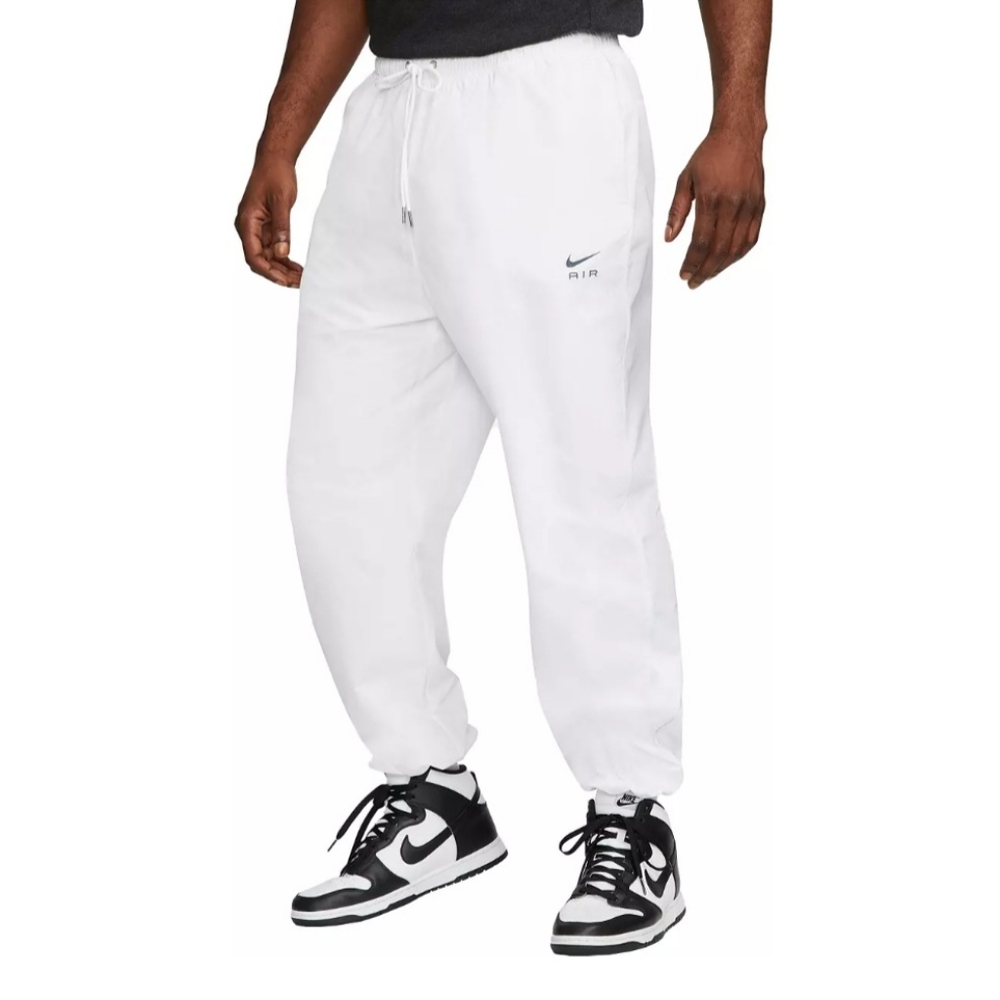 Nike Men's Sportswear Air Woven Pants White Medium Loose Fit NWT - Picture 1 of 16
